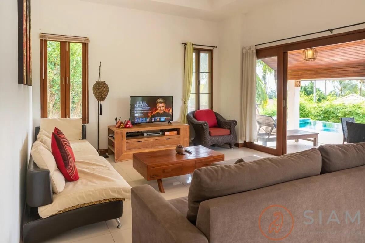 Sweet Heaven Villa 2Br Private Pool & Jungle View Ko Samui Eksteriør billede