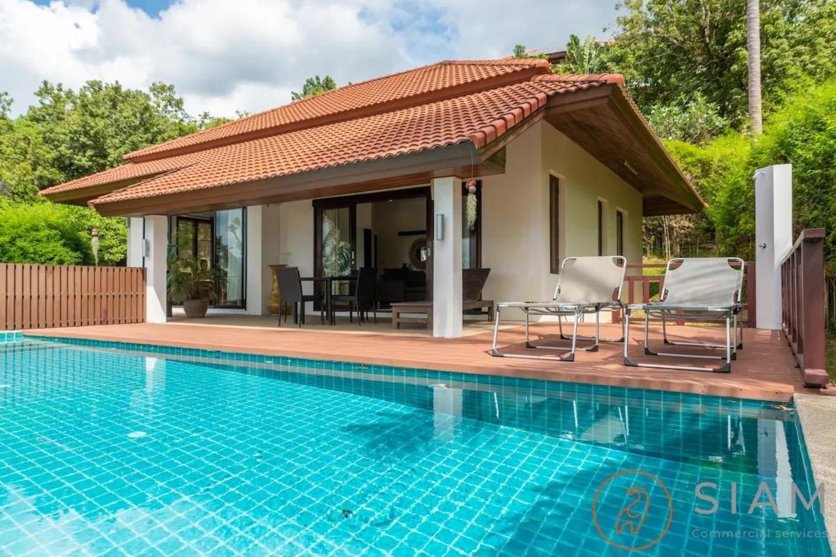 Sweet Heaven Villa 2Br Private Pool & Jungle View Ko Samui Eksteriør billede